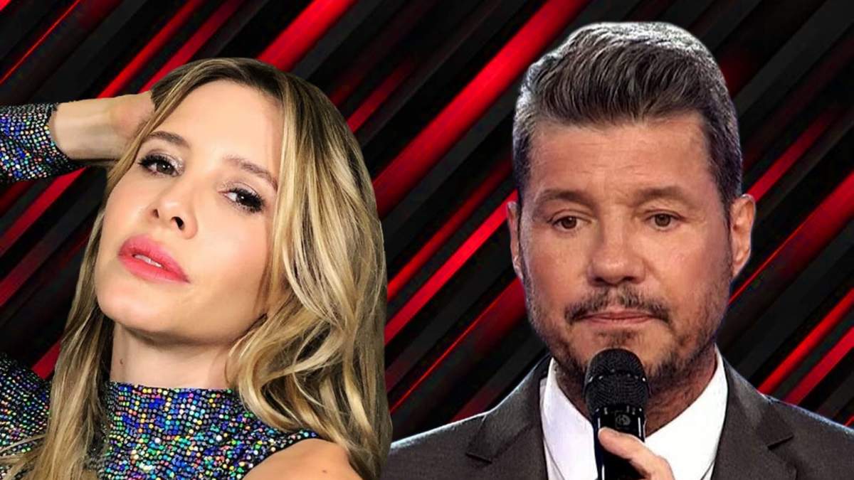 Guillermina Valdés y Marcelo Tinelli. Fuente: (Minuto Neuquén)