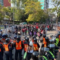 ONU exige proteger a mujeres que se manifiestan pacíficamente contra la violencia en México
