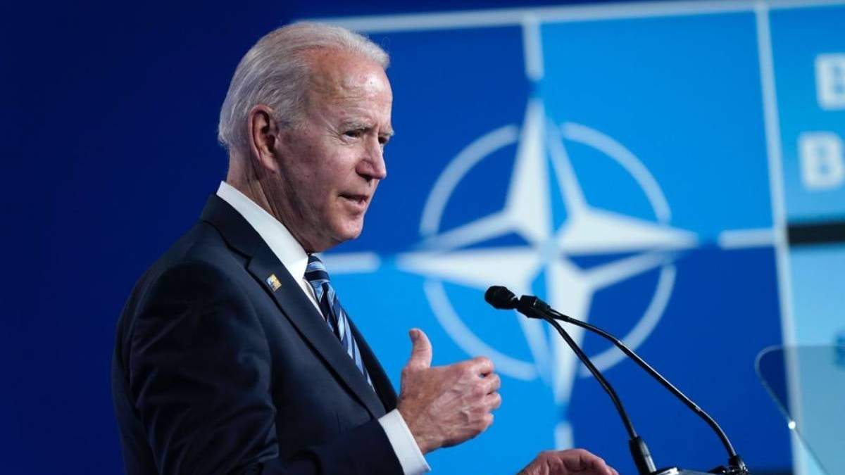 Conferencia de Joe Biden en la OTAN