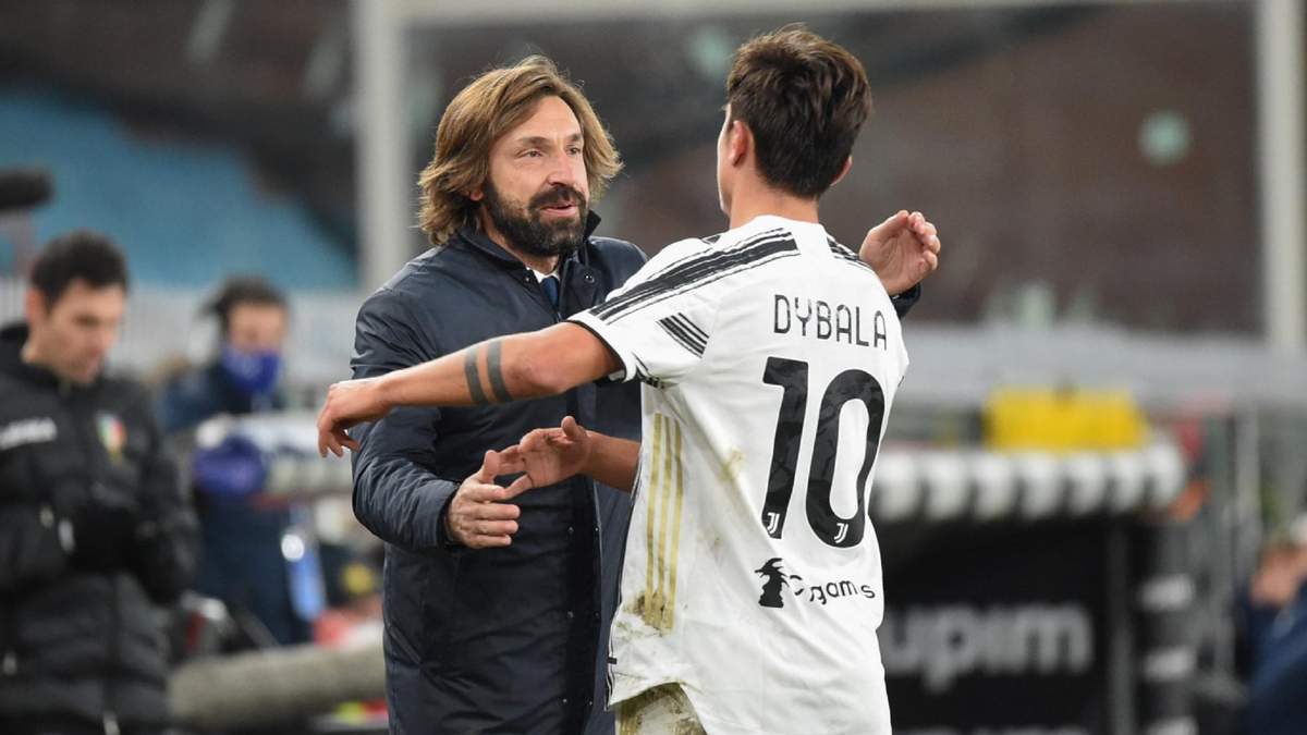 Pirlo y Dybala. Fuente: (Instagram)
