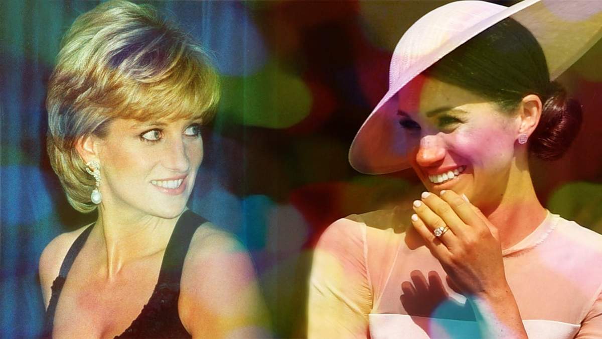 Diana de Gales y Meghan Markle. Fuente: (Instagram)