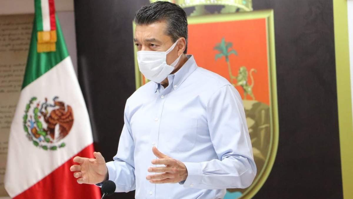 El gobernador de Chiapas, Rutilio Escandón