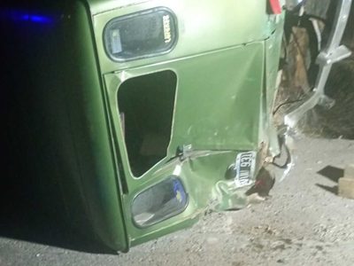 Murió al ser chocado por una camioneta en la ruta 40