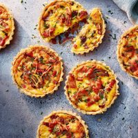 Con 1 solo relleno hacete 8 tartas individuales con masa integral y bien tiernita, ideales para freezar o vender