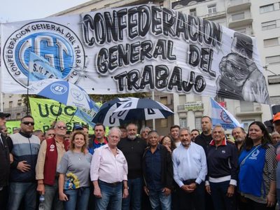Tras el paro nacional, la CGT anuncia una nueva medida para el 30 de abril
