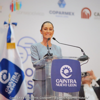 Sheinbaum se solidariza con Samuel García y Álvarez Máynez y cancela su mitin en Monterrey