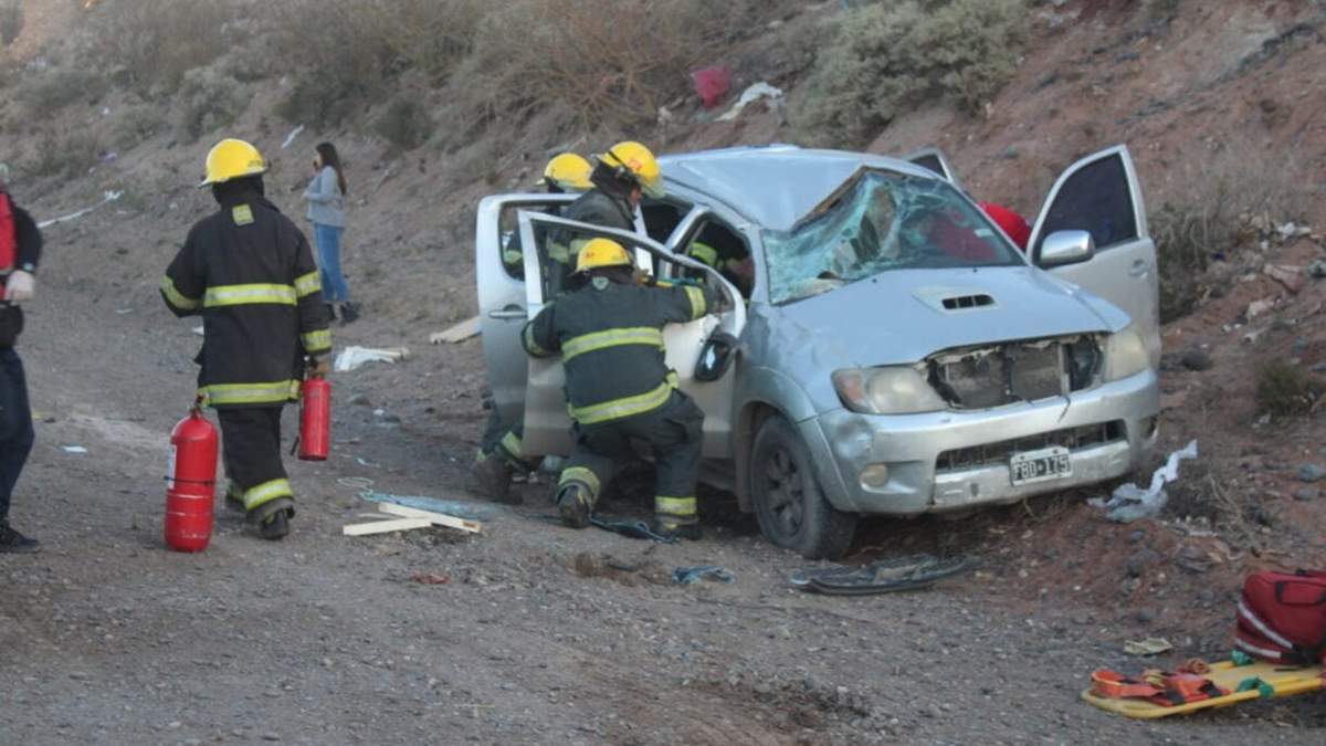 Siniestro vial en la ruta 7. Fuente (centenario digital)