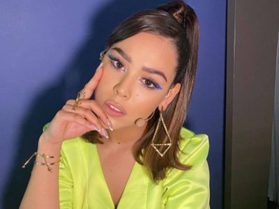 "¡Primer TikTok!" Danna Paola desembarcó en la red social ¡y ya es furor!