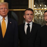 Macron recibe a Trump en París y Zelenskyy se les une para diálogo sobre Ucrania
