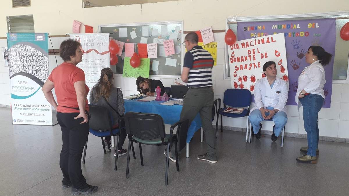El hospital Heller convoca a participar de la jornada de donación. Fuente: (Facebook)