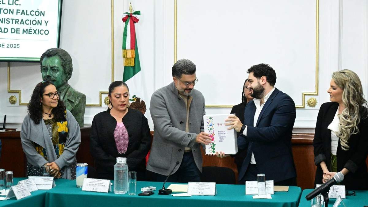 Entrega del Paquete Económico 2026 al Congreso de la CDMX