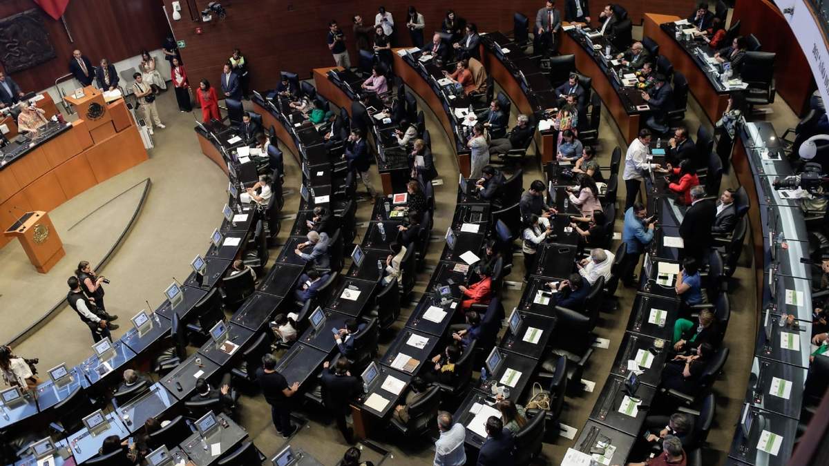 El pleno del Senado de la República