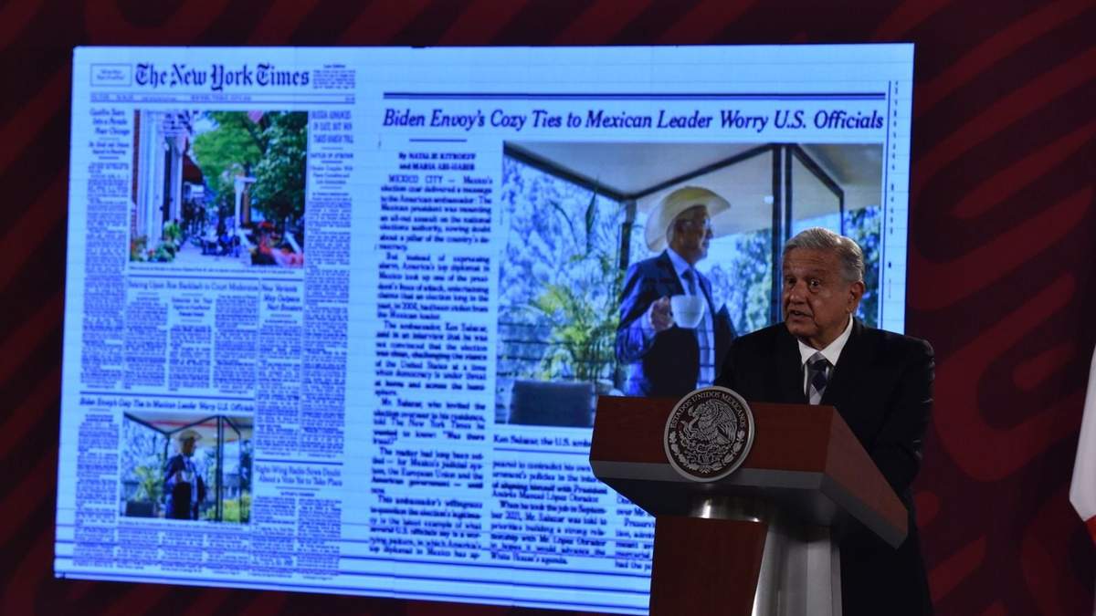 El presidente Andrés Manuel López Obrador