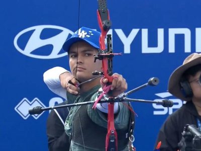 Matías Grande obtiene medalla de plata para México en Copa del Mundo de Tiro con Arco en Shanghái