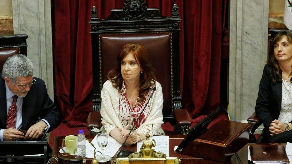 Vicepresidenta Cristina Kirchner. Fuente: (Twitter)