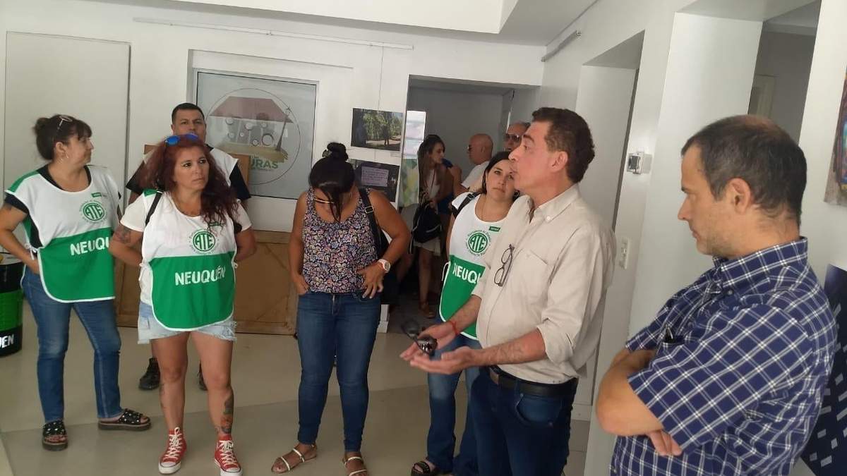 ¡Despidos!: ATE protesta en el Ministerio de Cultura Fuente:(Facebook)