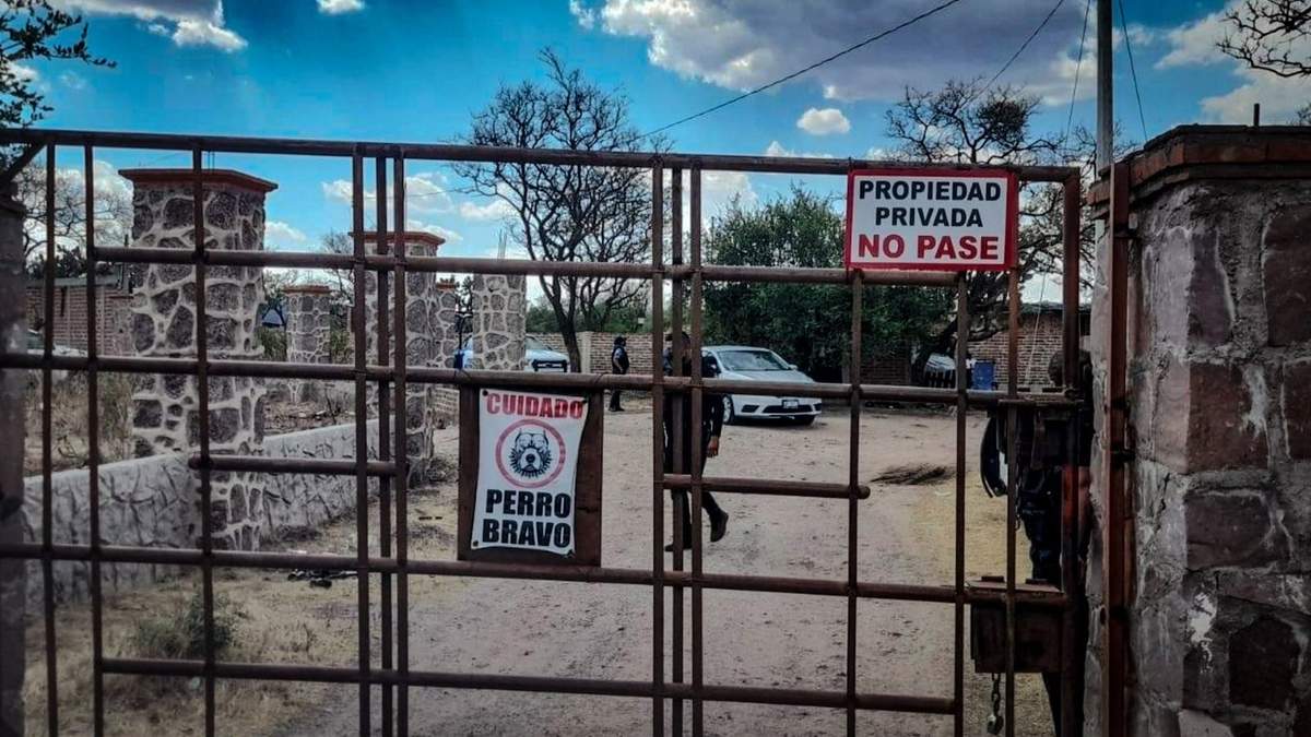 Finca aparentemente abandonada en Guanajuato