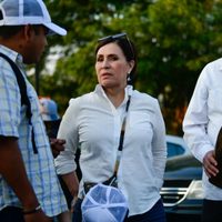 Reaparece Rosario Robles: Acude a acto de Taboada y de su hija Mariana Moguel en Tláhuac