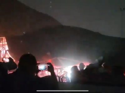 Samuel García pide a neoloneses no salir tras tormenta que colapsó templete en San Pedro