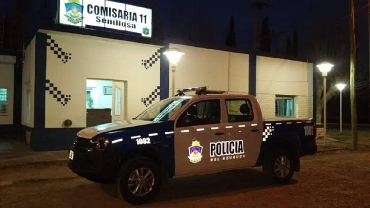 Comisaria 11 de Senillosa. Fuente (X)