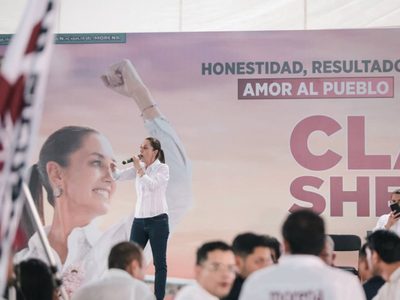 “Sigamos haciendo historia”: Sheinbaum promete estabilidad económica y política en el país