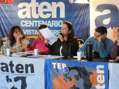 ATEN asistirá a la reunión con el Gobierno provincial: advierten por medidas