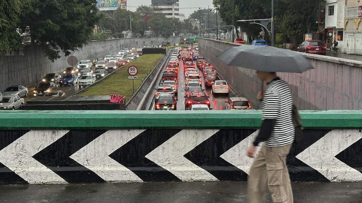 probabilidad de lluvias y chubascos en la Ciudad de México este lunes
