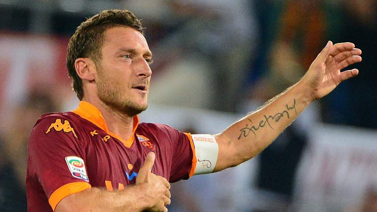 Francesco Totti. Fuente: (Twitter).