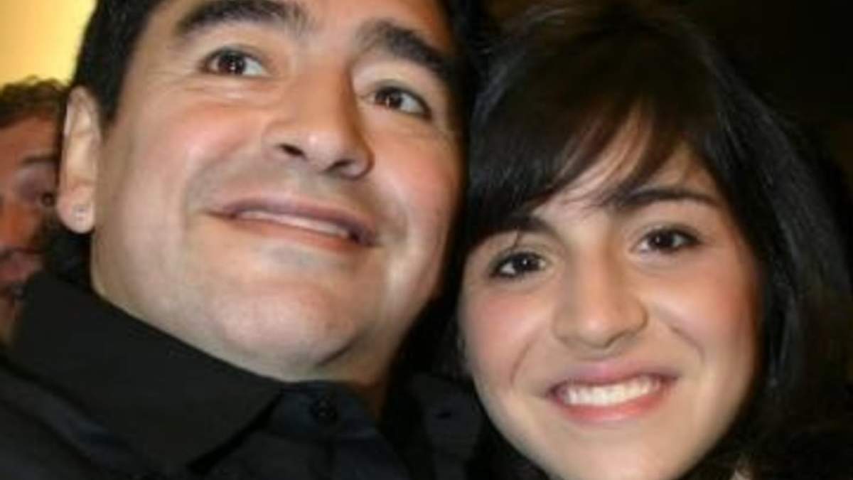Diego Maradona - Gianinna Maradona. Fuente: (Instagram)