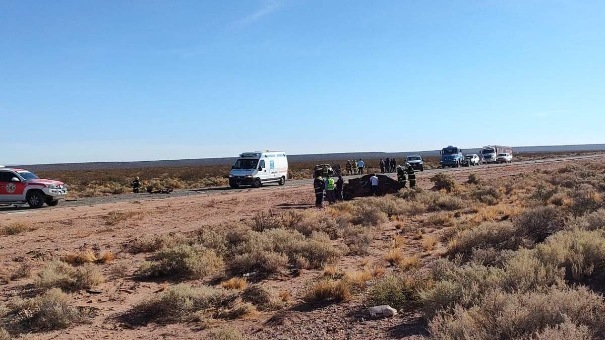 Choque frontal en la Ruta 17. Fuente: (Facebook)