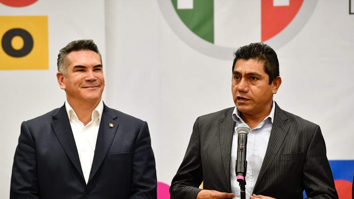 Alejandro Moreno y Jorge Luis Preciado en 2024