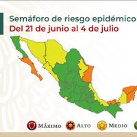 Así quedó el semáforo del 21 de junio al 4 de julio: CDMX regresa al color amarillo