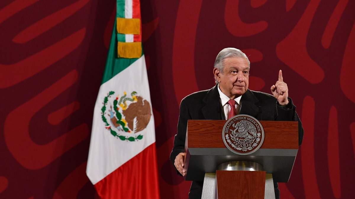 El presidente López Obrador