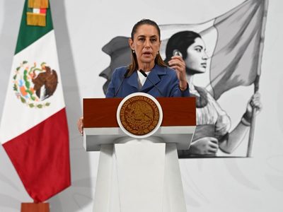 Sheinbaum condena actos violentos en marcha del 2 de octubre y señala actos de provocación