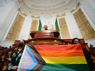 Congreso CDMX aprueba Ley de derechos de comunidad LGBT