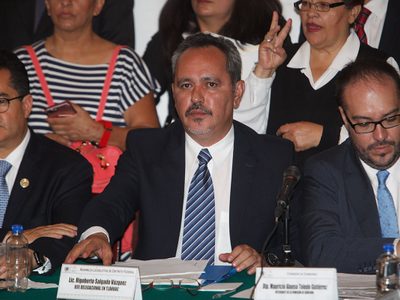 En comparecencia, delegado de Tláhuac niega vínculos con cualquier grupo criminal