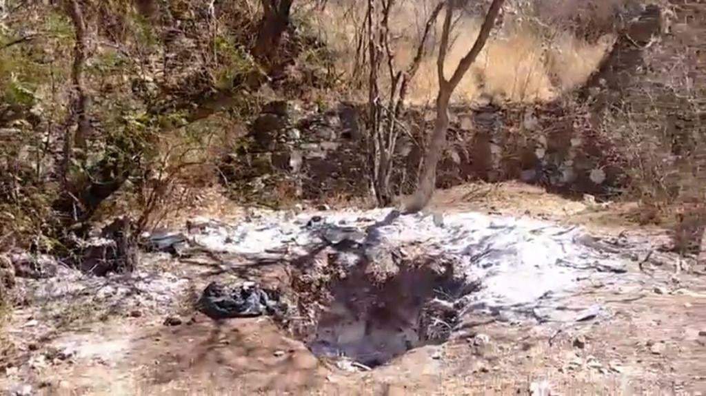 Fosa clandestina en la ciudad de Guanajuato