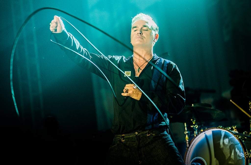 El cantante Morrissey