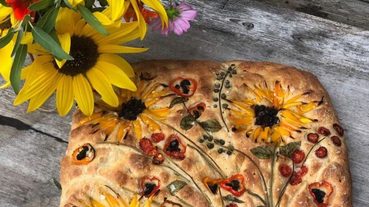 Arte comestible inspirado en Van Gogh. Fuente: (Instagram)