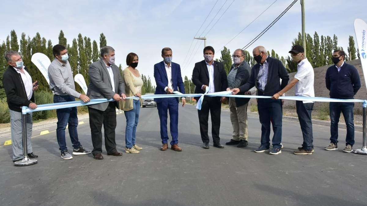 Mariano Gaido y Omar Gutiérrez en la inauguración. Fuente: (Twitter)