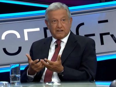 AMLO en Televisa: promete un gobierno de 12 años en 6 e investigar los casos Odebrecht, Pemex y Ayotzinapa