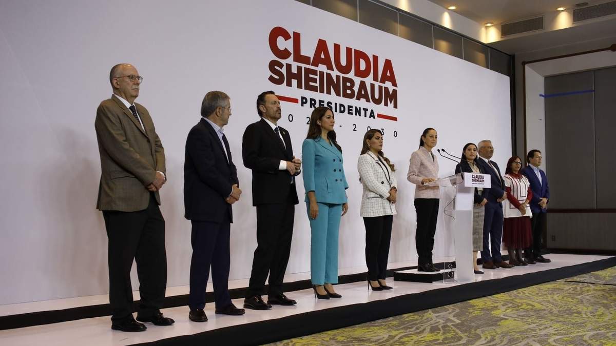 Claudia Sheinbaum con gobernadores en funciones y electos