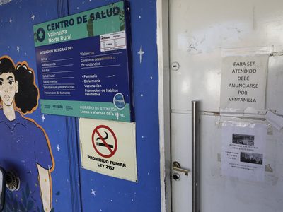 El centro de salud con estructuras provisorias y sin gas que atiende a vecinos de Valentina Norte Rural