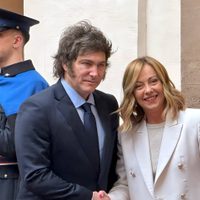 Milei inició en Roma su gira de diez días por Europa