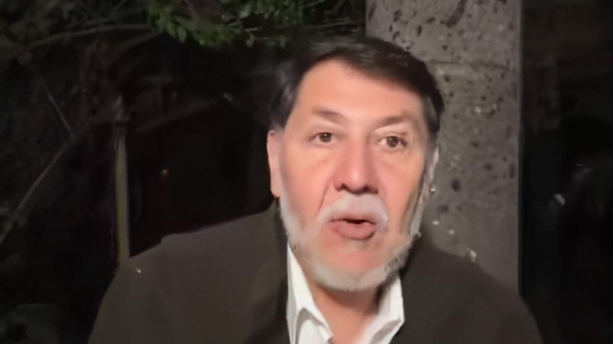 El senador morenista Gerardo Fernández Noroña