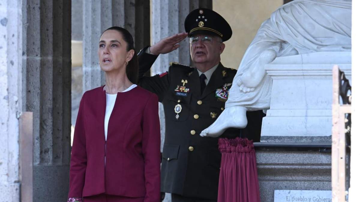 La presidenta Claudia Sheinbaum al conmemorar el bicentenario del natalicio de Margarita Maza de Juárez en el Museo Panteón de San Fernando