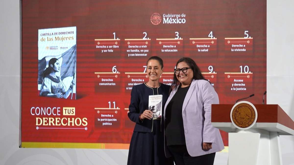 Citlalli Hernández presentó los 15 puntos de la Cartilla de Derechos de la Mujeres