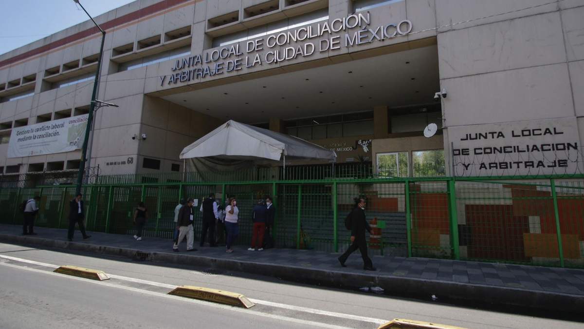 Instalaciones de la Junta Local de Conciliación y Arbitraje de la CDMX