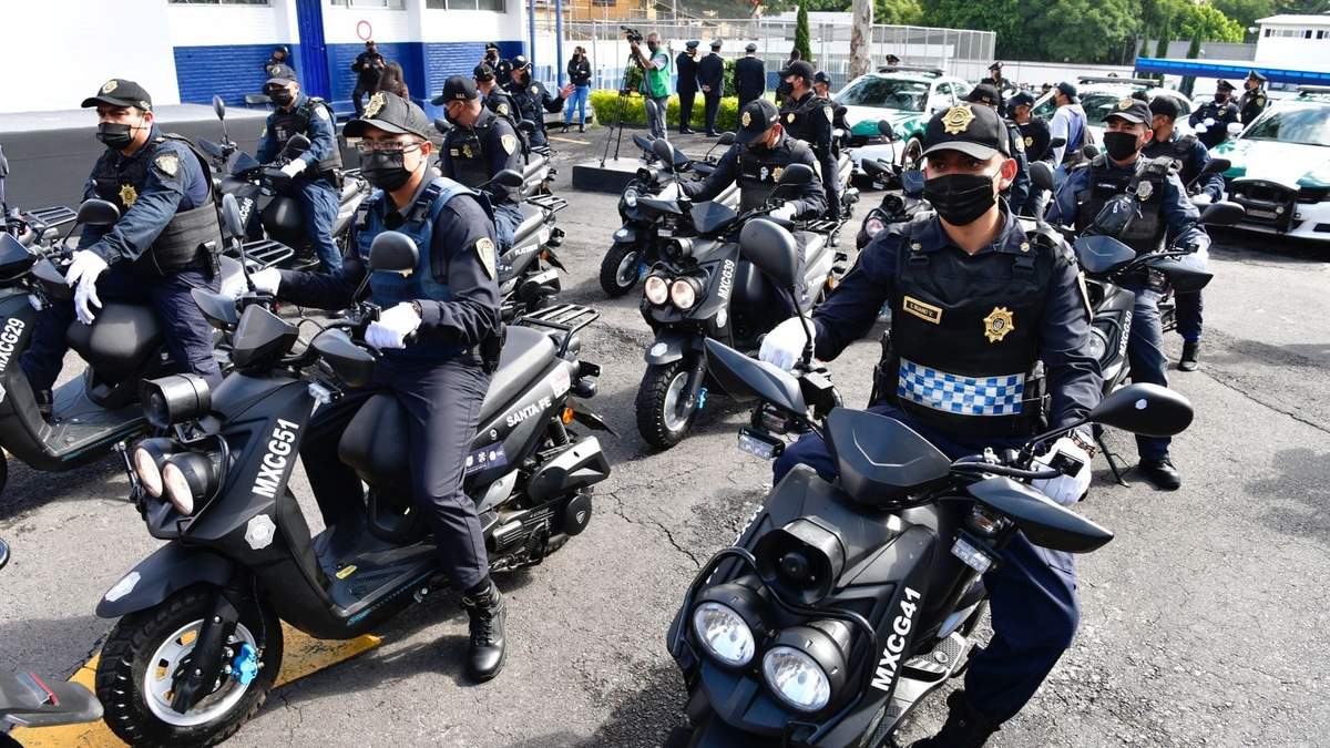 Elementos policiacos de la CDMX