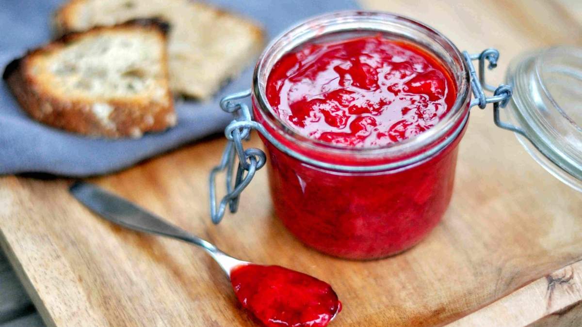 Mermelada de frutilla. Fuente: (Instagram)